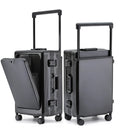 Wide Handle Aluminum Frame Carry-On Luggage