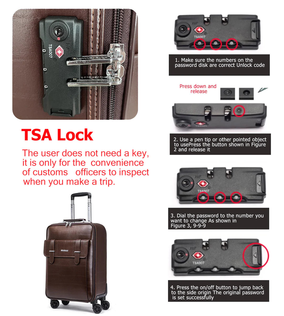 Embroidered Leather Underseat Duffel